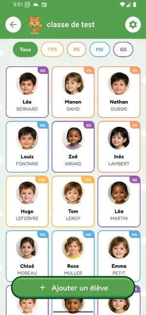 Votre classe organisée en 2 minutes