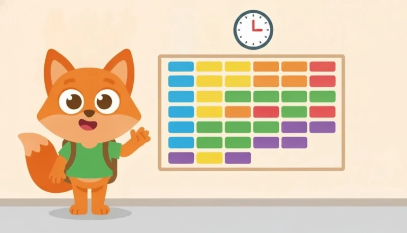 Emploi du temps maternelle : modèle par niveau